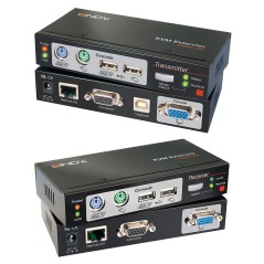 Lindy Cat5 KVM Extender Combo - High Performance Remote Control Solution (39378)